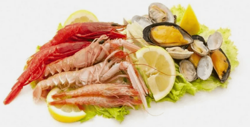 seafood to improve power