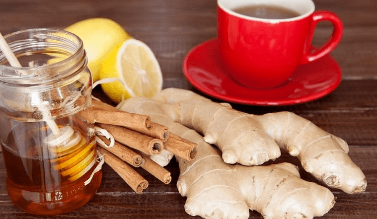 healthy drink with ginger to increase potency
